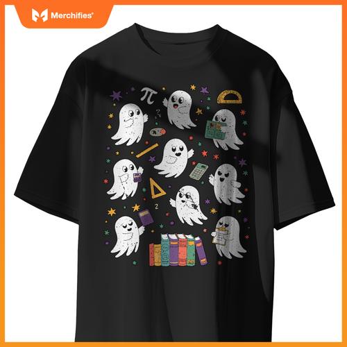 Halloween math teacher ghost math teacher spooky halloween