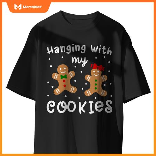 Hangin with my cookies gingerbread women christmas teacher
