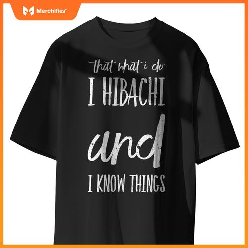 Hibachi Chef Hibachi Grill Japanese Buffet Matching T-Shirt
