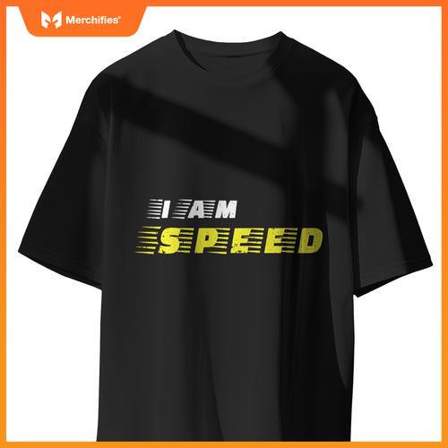 I Am Speed Car Racing Fast Person Movie Quote Kids Race  T-Shirt