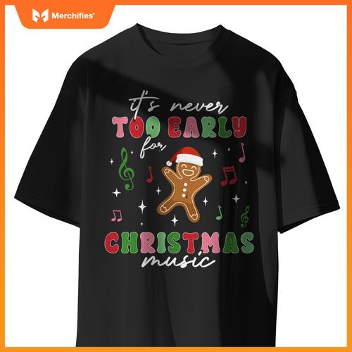 Its never too early  christmas music music teacher cookie