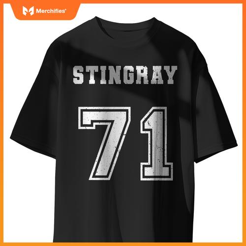 Jersey Style Stingray 71 1971  American Sports Car T-Shirt