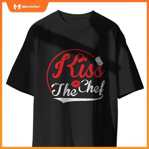 Kiss Chef Cooking Bbq T-Shirt