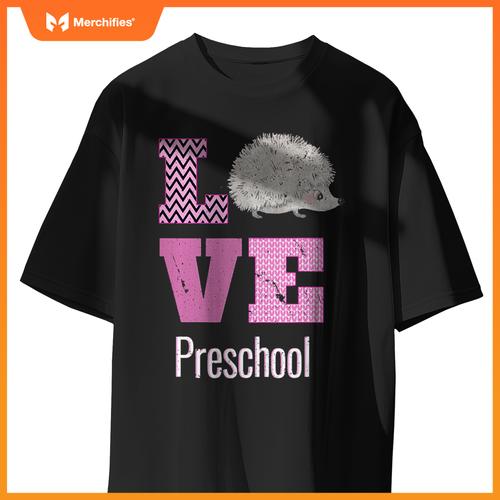Love preschool hedgehog preschool teacher back to school