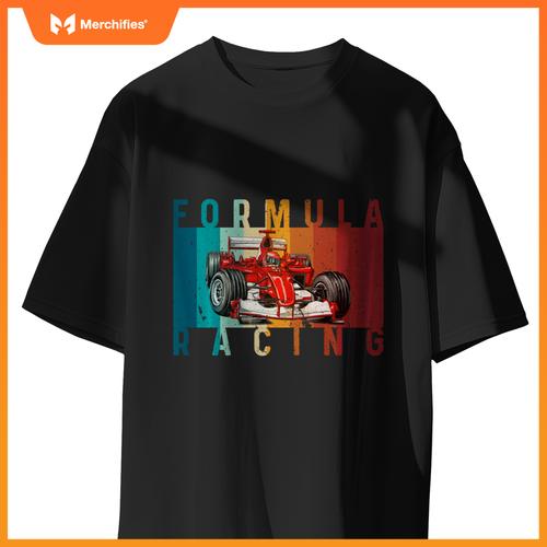 Mula Racing Car Silhouette Race Car Mula T-Shirt