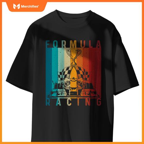 Mula Racing Car Silhouette Race Car Mula T-Shirt