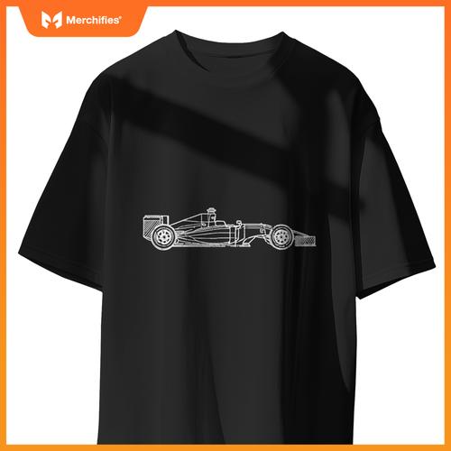 Mula Racing Fan Race Car Schematic Engineers Men Women T-Shirt