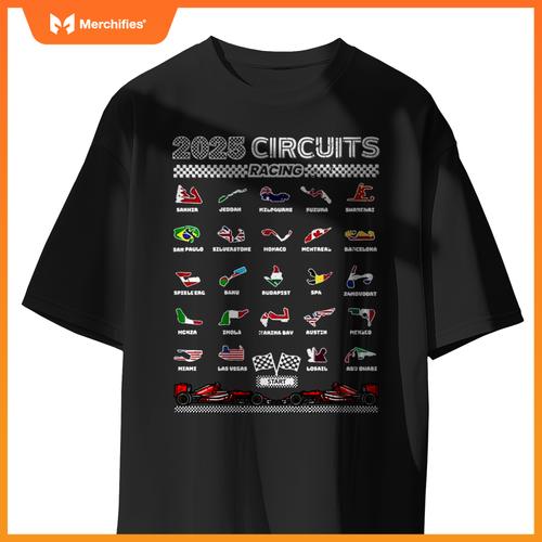 Mula Racing Track 2025 Car Fans  Racing T-Shirt