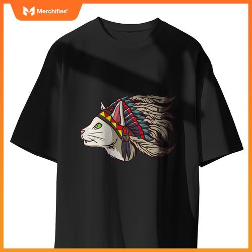 Native American Cat Lover T-Shirt
