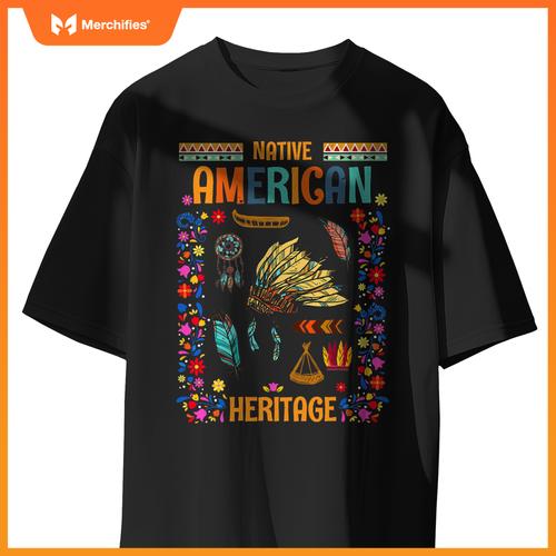 Native American Heritage Ideas  Women Native American T-Shirt