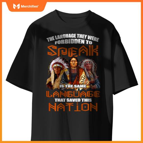 Native Chief  Language Y Were Bidden To Speak Sweat T-Shirt