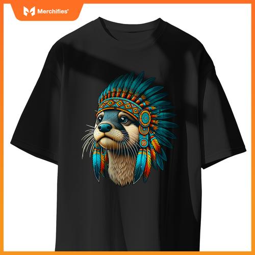 Native Indian Otter Native American Indian Fears T-Shirt