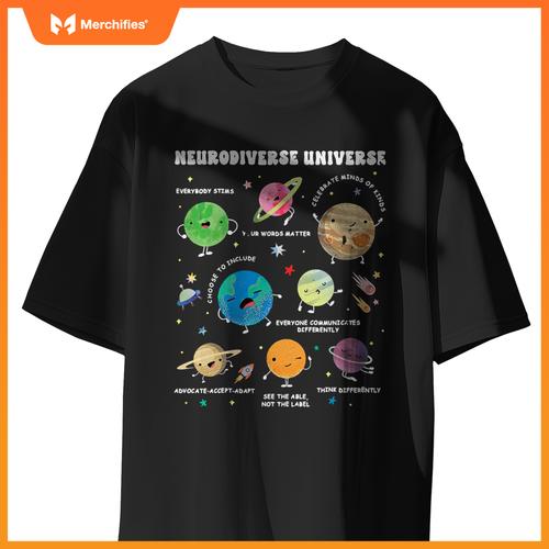 Neurodiverse universe space planet special education teacher