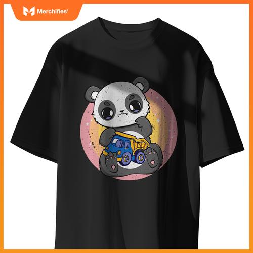 Panda With Soor Kawaii Bear Toy Truck T-Shirt