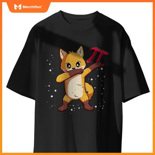 Pi day dabbing fox 314 symbol  math teacher
