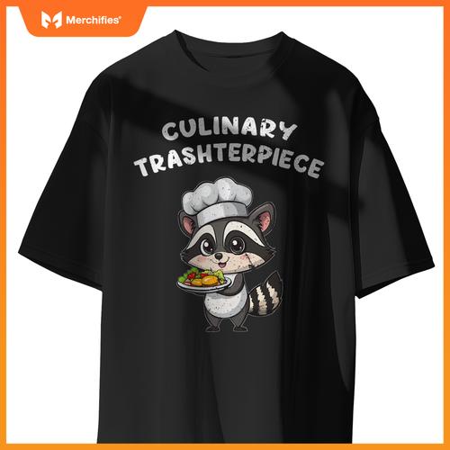 Raccoon Lover Chef Cook Cooking Kawaii Cute Raccoon T-Shirt