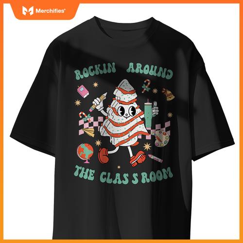 Rocking around  classroom  teacher student christmas