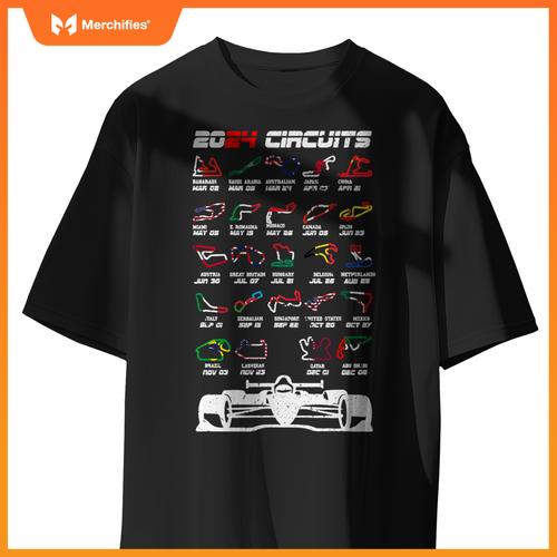 Schedule 2024 Mula Racing Track Mula Car Mula Fan T-Shirt