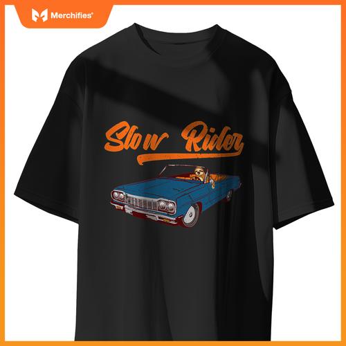 Slow Rider Sloth In Car T-Shirt