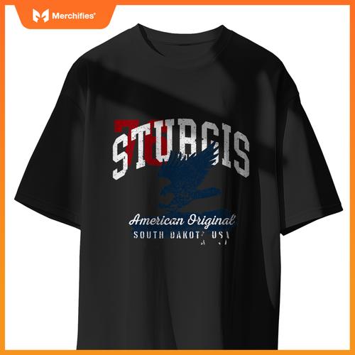 Sturgis south dakota  patriotic sports design T-Shirt