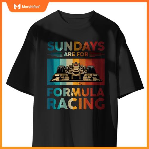 Sundays Are  Mula Racing Lovers  Race Car 2024 T-Shirt