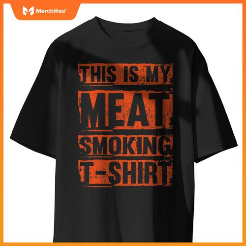 This Is My Meat Smoking Bbq Smoker Barbecue Chef Pit-Master T-Shirt