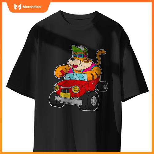 Tiger Car T-Shirt