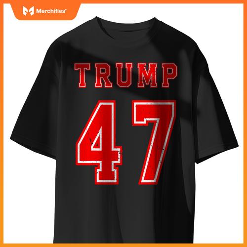 Trump 47 usa trump 47th president america patriotic trump T-Shirt