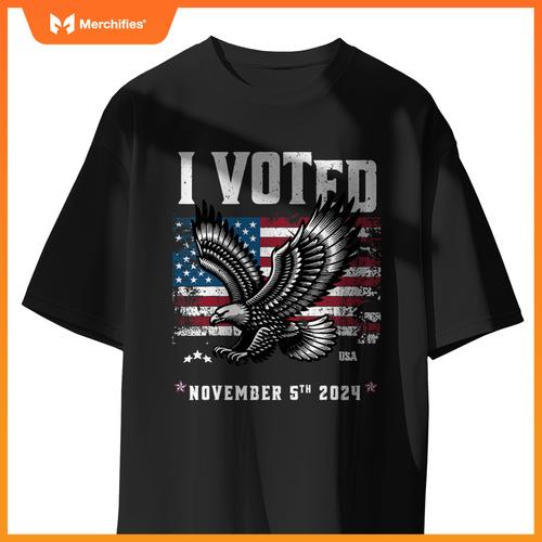 Vote 2024  style i voted patriotic souvenir T-Shirt